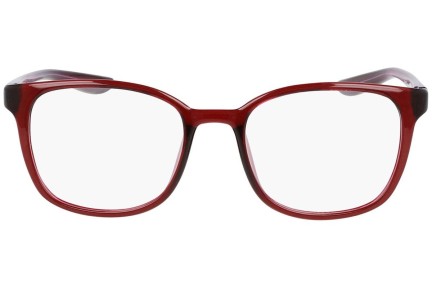 Okulary korekcyjne Nike 5027 609 Prostokątne Czerwone