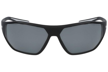 Okulary przeciwsłoneczne Nike Aero Drift P DQ0994 011 Polarized Prostokątne Czarne
