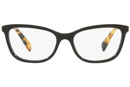 Okulary korekcyjne Prada PR02YV 1AB1O1 Kocie oczy Czarne