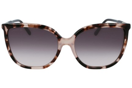 Okulary przeciwsłoneczne Lacoste L963S 610 Oversize Havana