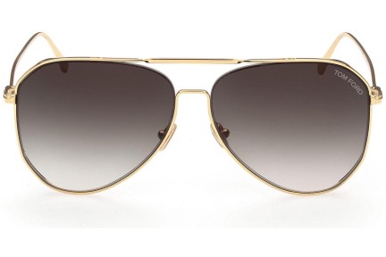 Okulary przeciwsłoneczne Tom Ford FT0853 30B Pilotki (Aviator) Złote