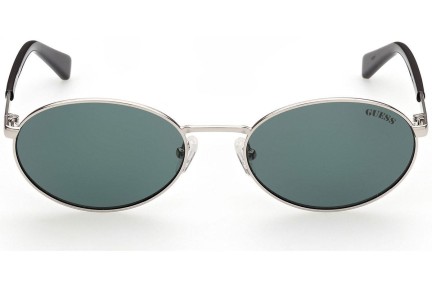 Okulary przeciwsłoneczne Guess GU8235 10N Owalne Srebrne