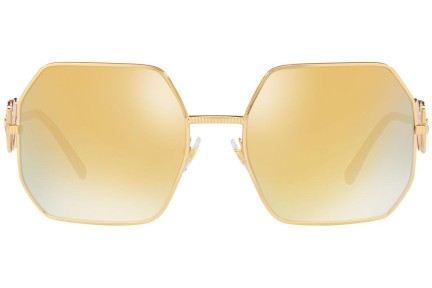 Okulary przeciwsłoneczne Versace VE2248 10027P Oversize Złote