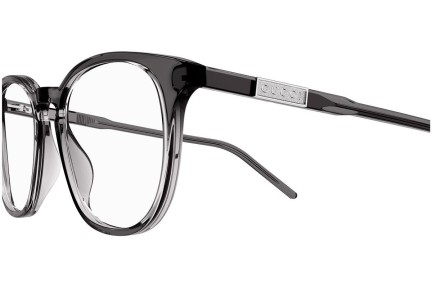 Okulary korekcyjne Gucci GG1157O 005 Okrągłe Szare