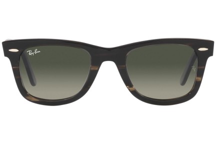 Okulary przeciwsłoneczne Ray-Ban Wayfarer RB2140 136071 Kwadratowe Szare