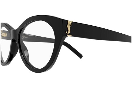 Okulary korekcyjne Saint Laurent SLM96 001 Kocie oczy Czarne