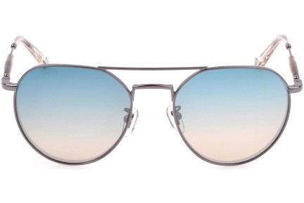 Okulary przeciwsłoneczne Police Origins Urban 7 SPLF14 509B Okrągłe Srebrne