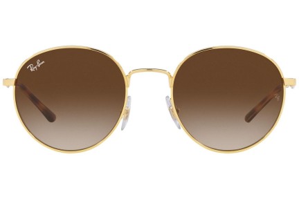 Ochelari de soare Ray-Ban RB3681 001/13 Rotunzi Aurii