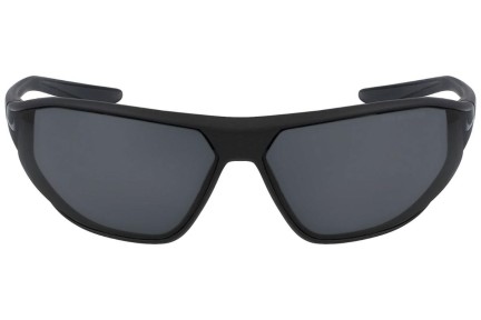 Okulary przeciwsłoneczne Nike Aero Swift DQ0803 010 Prostokątne Czarne