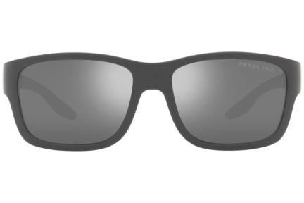 Ochelari de soare Prada Linea Rossa PS01WS UFK07H Polarized Dreptunghiulari Gri