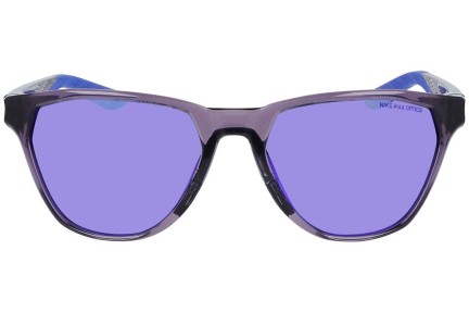 Okulary przeciwsłoneczne Nike Maverick Rise M DQ0870 556 Kwadratowe Fioletowe
