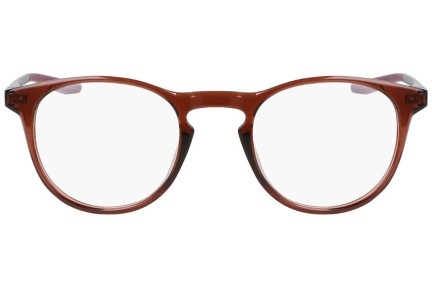Okulary korekcyjne Nike 7285 210 Okrągłe Czerwone