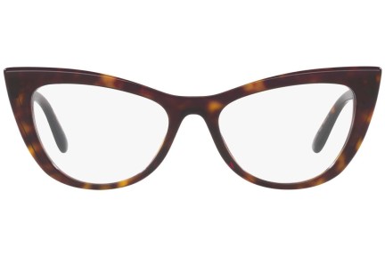 Okulary korekcyjne Dolce & Gabbana DG3354 502 Kocie oczy Havana