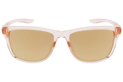 Okulary przeciwsłoneczne Nike City Icon M DJ0889 664 Prostokątne Beżowe