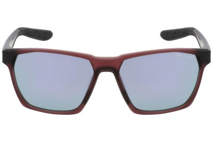 Okulary przeciwsłoneczne Nike Maverick S E DJ0789 298 Kwadratowe Brązowe