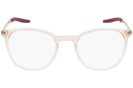 Okulary korekcyjne Nike 7280 616 Okrągłe Beżowe