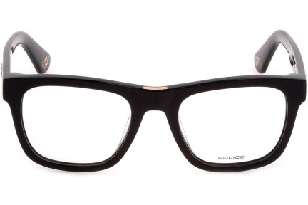 Okulary korekcyjne Police Origins Bullet 1 VPLE37 700Y Kwadratowe Czarne
