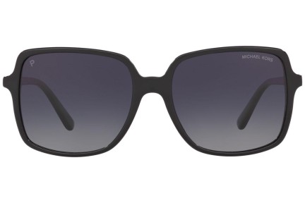 Слънчеви очила Michael Kors Isle of Palms MK2098U 3781T3 Polarized С голям размер Черна