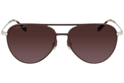 Okulary przeciwsłoneczne Lacoste L243SE 210 Pilotki (Aviator) Brązowe