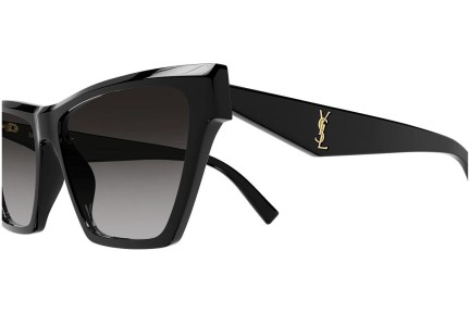 Aurinkolasit Saint Laurent SLM103 001 Kulmikkaat Musta