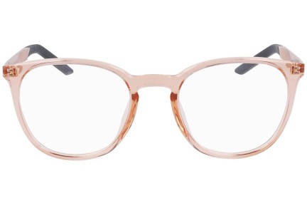 Okulary korekcyjne Nike 7257 682 Okrągłe Różowe