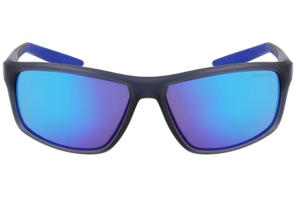 Okulary przeciwsłoneczne Nike Adrenaline 22 DV2155 021 Prostokątne Szare