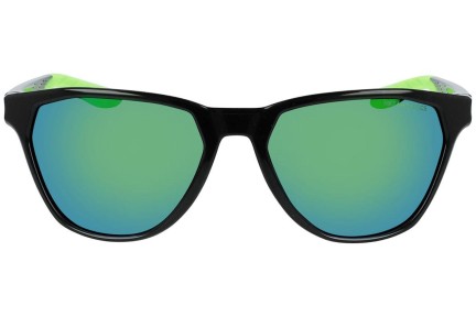 Okulary przeciwsłoneczne Nike Maverick Rise M DQ0870 012 Kwadratowe Czarne