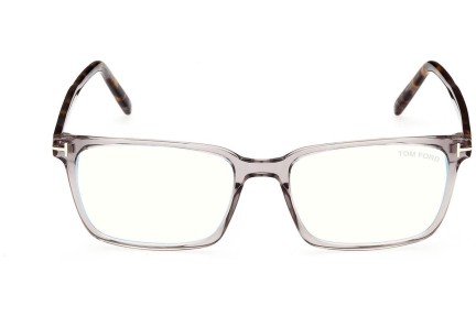 Okulary korekcyjne Tom Ford FT5802-B 020 Prostokątne Szare