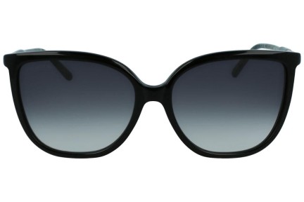 Okulary przeciwsłoneczne Lacoste L963S 001 Oversize Czarne