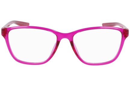 Okulary korekcyjne Nike 5028 606 Prostokątne Różowe