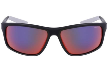 Okulary przeciwsłoneczne Nike Adrenaline 22 DV2154 010 Prostokątne Czarne