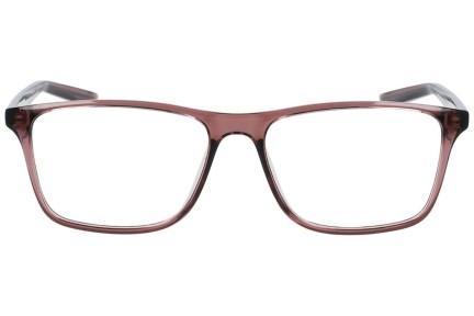 Okulary korekcyjne Nike 7125 201 Prostokątne Różowe