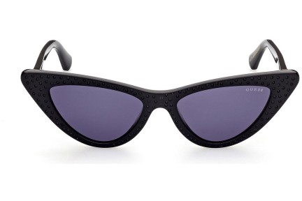 Okulary przeciwsłoneczne Guess GU7810 01A Kocie oczy Czarne