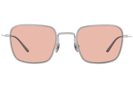 Okulary przeciwsłoneczne Prada PR54WS 05Q03F Kwadratowe Srebrne