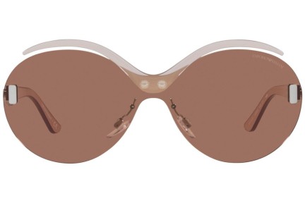 Okulary przeciwsłoneczne Emporio Armani EA2131 3053/3 Pojedyncze | Shield Brązowe