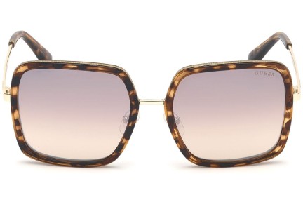 Okulary przeciwsłoneczne Guess GU7602 52F Oversize Havana