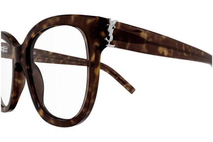 Okulary korekcyjne Saint Laurent SLM97 004 Kwadratowe Havana