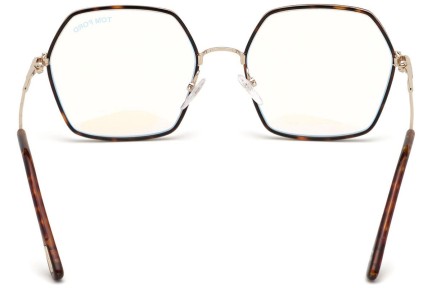 Okulary korekcyjne Tom Ford FT5615-B 052 Kwadratowe Havana