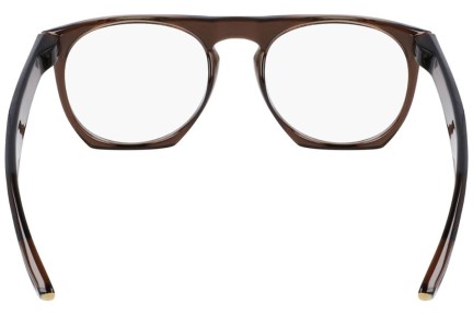 Okulary korekcyjne Nike 7305 090 Kwadratowe Brązowe