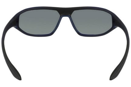 Okulary przeciwsłoneczne Nike Aero Swift DQ0803 410 Prostokątne Niebieskie