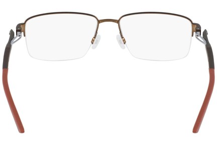 Okulary korekcyjne Nike 8141 212 Prostokątne Brązowe
