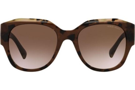 Okulary przeciwsłoneczne Giorgio Armani AR8140 586713 Kwadratowe Havana
