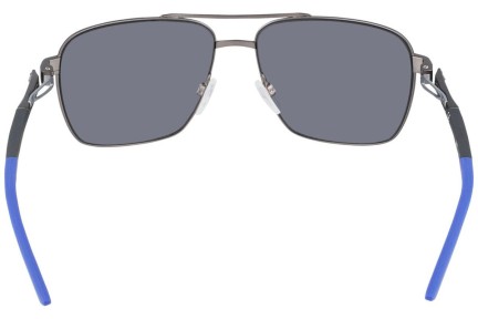 Okulary przeciwsłoneczne Nike Club Premier DQ0798 993 Kwadratowe Srebrne