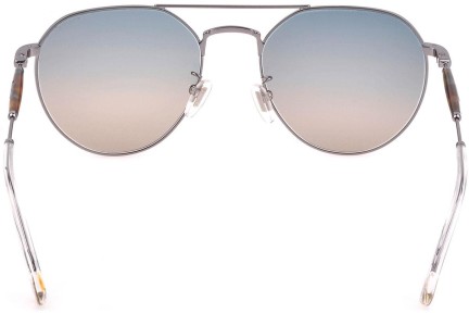 Okulary przeciwsłoneczne Police Origins Urban 7 SPLF14 509B Okrągłe Srebrne