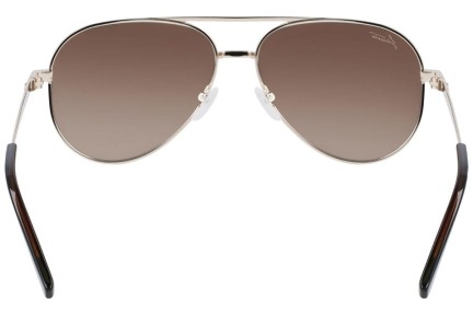 Okulary przeciwsłoneczne Lacoste L233S 714 Pilotki (Aviator) Złote