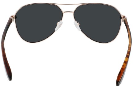 Okulary przeciwsłoneczne Nike City Aviator P DM0079 600 Polarized Pilotki (Aviator) Złote