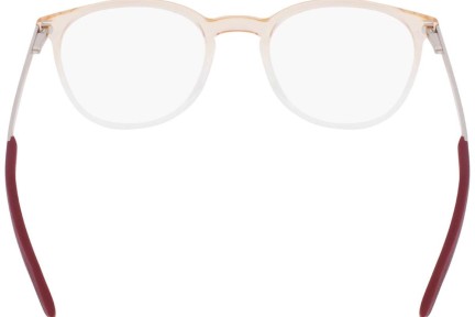Okulary korekcyjne Nike 7280 616 Okrągłe Beżowe