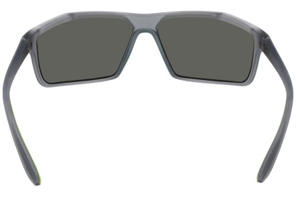 Okulary przeciwsłoneczne Nike Windstorm M CW4672 022 Prostokątne Szare