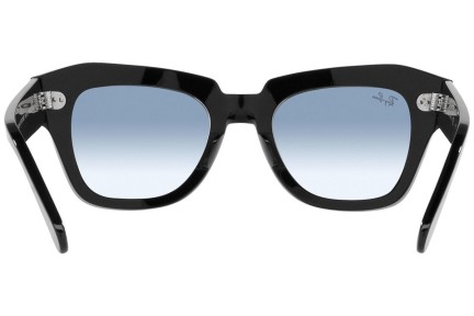 Okulary przeciwsłoneczne Ray-Ban State Street RB2186 901/3F Kwadratowe Czarne