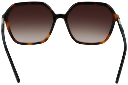 Okulary przeciwsłoneczne Lacoste L962S 230 Oversize Havana